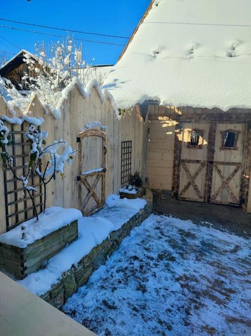 Vila Le Banc Des Seilles Bonvillard Exteriér fotografie